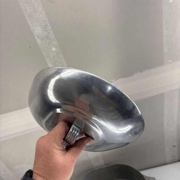 Vintage 1960s Magnalite Roaster Wagner Ware Sidney O 4265-P Aluminum with Trivet - Picture 8 of 16